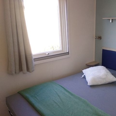 Mobilheim 4 personen - Comfort | 2 Zi. | 4 Pers. | Erhöhte Terrasse | Klim.