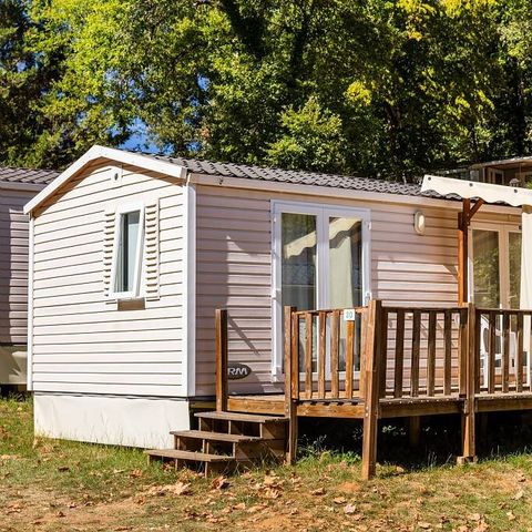 Mobilheim 6 Personen - Mobilheim | Classic | 2 Zi. | 4/6 Pers. | Erhöhte Terrasse | Klim.