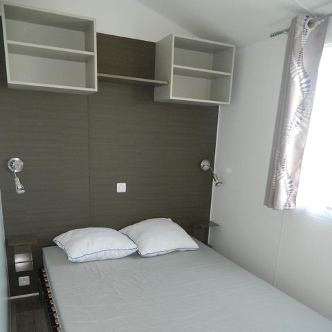 Mobilheim 8 Personen - Mobilheim „Confort“, 36 m² (4 Schlafzimmer) + Terrasse, für 8 Personen