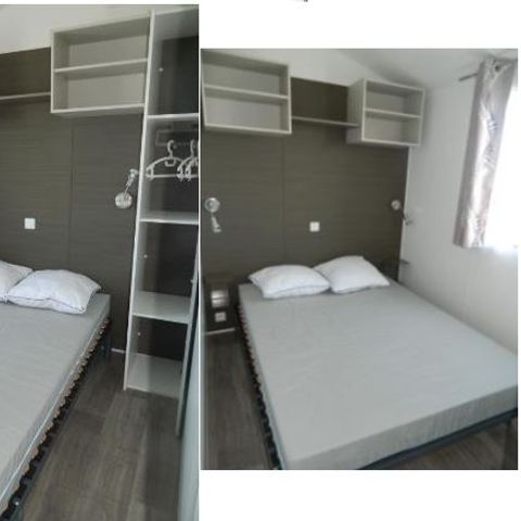 Mobilheim 8 personen - Mobilheim „Confort“, 36 m² (4 Schlafzimmer) + Terrasse, für 8 Personen