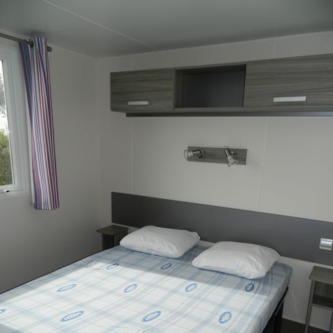 Mobilheim 6 personen - „Standard“ 32 m² - 2 Schlafzimmer - Terrasse für 4–6 Personen