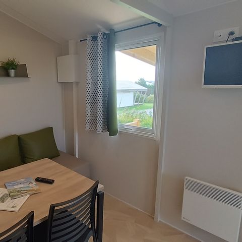 Mobilheim 4 personen - „Confort“ - 20 m² - 1 Schlafzimmer - Terrasse - Für 2–4 Personen