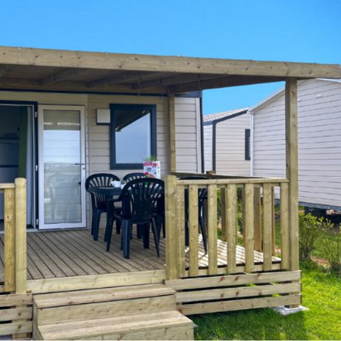 Mobilheim 4 personen - Mobilheim „Confort“, 20 m² (1 Schlafzimmer) + Terrasse, für 2–4 Personen