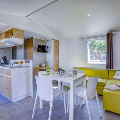 Mobilheim 6 Personen - COTTAGE 6p 3ch SAULGES