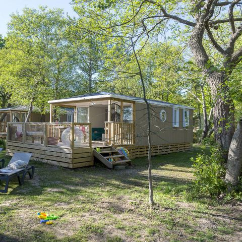 Mobilheim 4 Personen - COTTAGE Roselière 4p 2ch clim PREMIUM