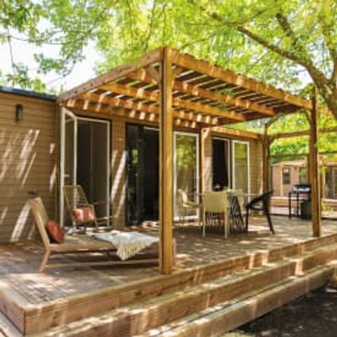 Mobilheim 4 Personen - Cottage 4p 2ch Premium