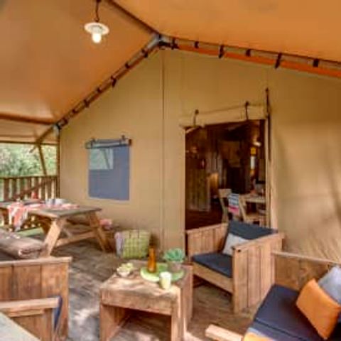 Safarizelt 7 Personen - Lodge Safari 7p 3ch ****