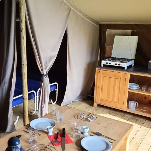 Safarizelt 5 Personen - Lodge 3 Zimmer 5 Personen Ohne Sanitär