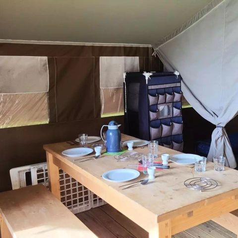 Safarizelt 5 Personen - Lodge 3 Zimmer 5 Personen Ohne Sanitär