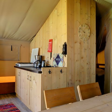 Safarizelt 5 personen - Safari mit sanitären Einrichtungen 5 Personen VODA