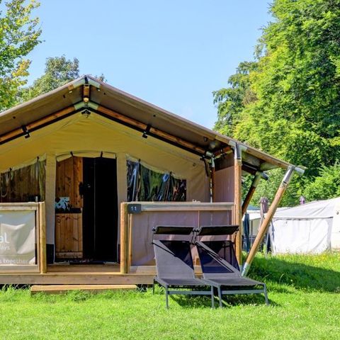Safarizelt 5 Personen - Safari mit sanitären Einrichtungen 5 Personen VODA