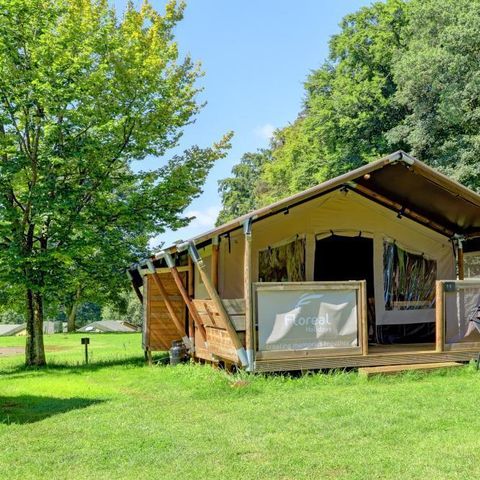 Safarizelt 5 Personen - Safari mit sanitären Einrichtungen 5 Personen VODA