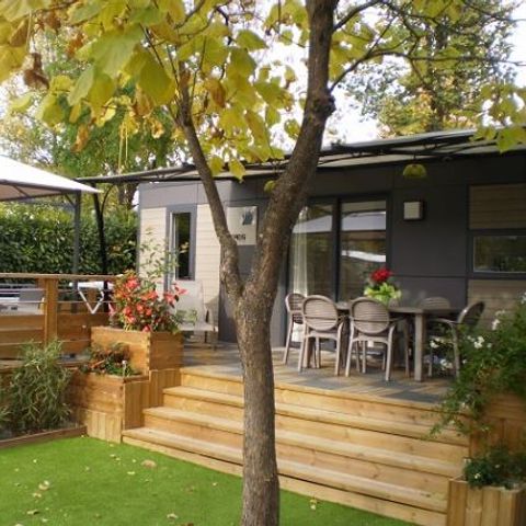 Mobilheim 6 Personen - Loisir Prestige Taos 40m² 3 Schlafz.