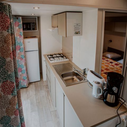 Mobilheim 5 Personen - Cottage Confort 27m², 5pl-2ch