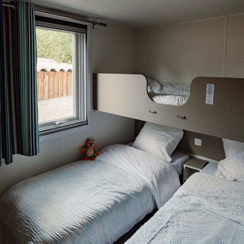 Mobilheim 6 Personen - Cottage Confort 32m², 7pl-3ch