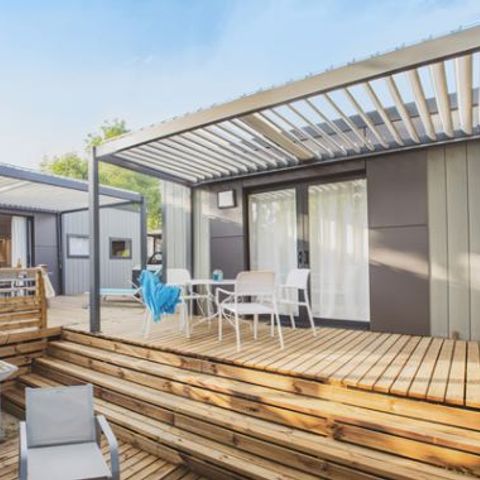 Mobilheim 8 Personen - Sunêlia Luxe Taos Suite 59m², 4 Schlafz.