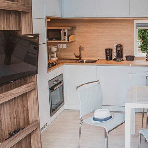 Mobilheim 8 Personen - Sunêlia Luxe Taos Suite 59m², 4 Schlafz.