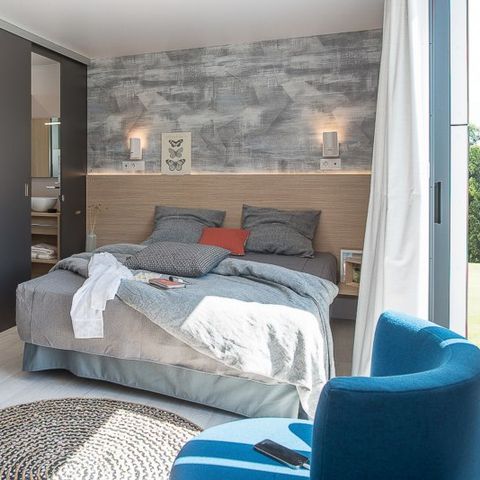 Mobilheim 8 Personen - Sunêlia Luxe Taos Suite 59m², 4 Schlafz.