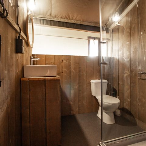 Safarizelt 5 personen - Bella Vista - Sanitär - Klima - 8P