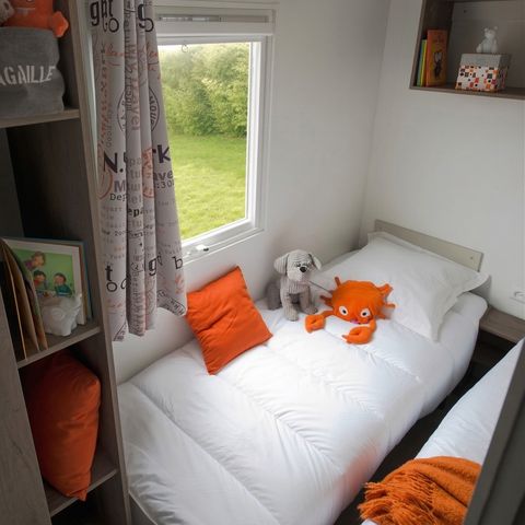 Mobilheim 6 Personen - Freizeit 3 Schlafzimmer - TV