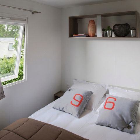 Mobilheim 6 Personen - Freizeit 3 Schlafzimmer - TV