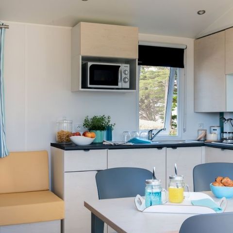Mobilheim 6 Personen - 3 Schlafzimmer - 6 Personen