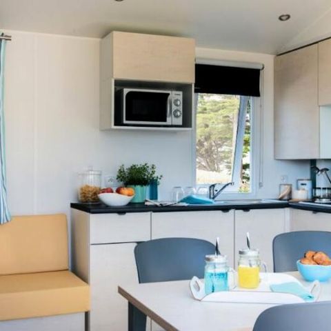 Mobilheim 6 personen - 3 Zimmer 4/6 Personen + TV