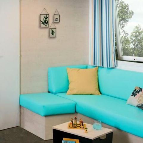 Mobilheim 6 personen - 3 Zimmer 4/6 Personen + TV
