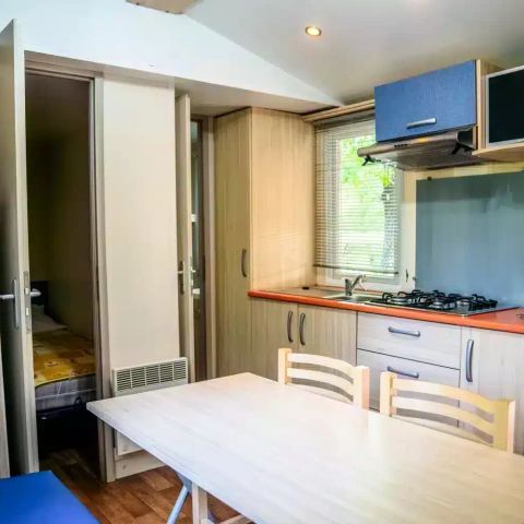 Mobilheim 5 Personen - 3-Zimmer-Wohnung 5 Personen (4 Erwachsene und 1 Kind -16 Jahre) Klimatisiert + TV