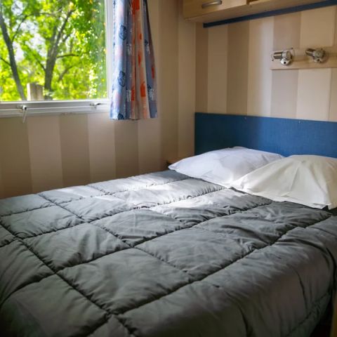 Mobilheim 5 Personen - Aqua 2 Schlafzimmer 4 Erwachsene und 1 Kind Halboffene Terrasse Clim TV