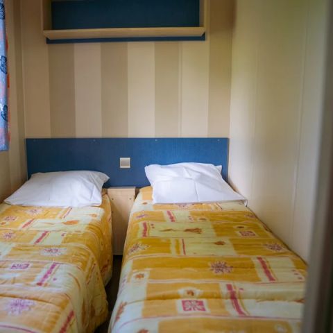 Mobilheim 5 Personen - Aqua 2 Schlafzimmer 4 Erwachsene und 1 Kind Halboffene Terrasse Clim TV