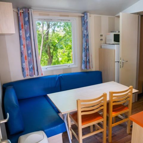 Mobilheim 5 Personen - Aqua 2 Schlafzimmer 4 Erwachsene und 1 Kind Halboffene Terrasse Clim TV