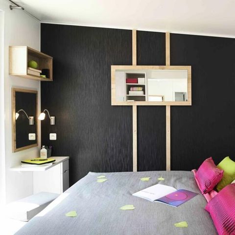 Mobilheim 4 Personen - Cottage VIP 3 Zimmer 4 Personen Klimatisiert + TV