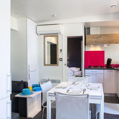 Mobilheim 4 Personen - Cottage VIP 3 Zimmer 4 Personen Klimatisiert + TV