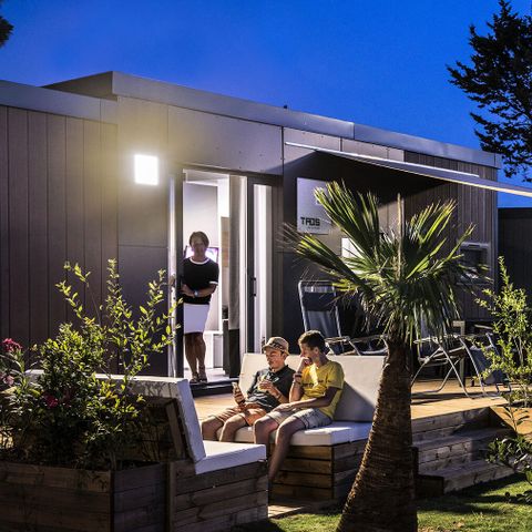 Mobilheim 6 Personen - Cottage VIP 4 Zimmer 6 Personen Klimatisiert + TV