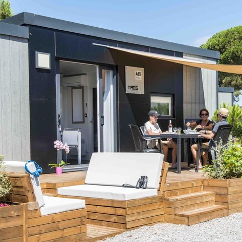 Mobilheim 6 Personen - VIP-COTTAGE 3 ZIMMER