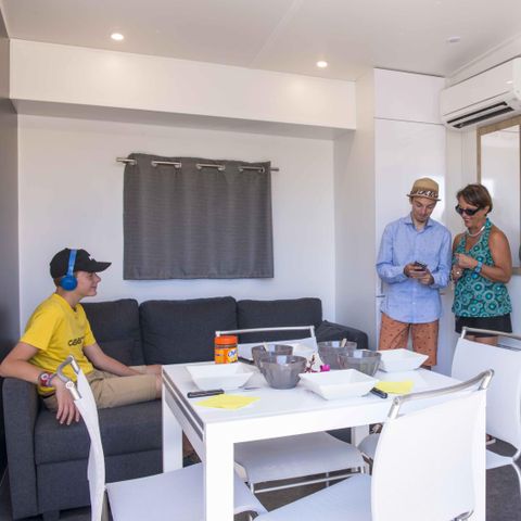 Mobilheim 6 Personen - VIP-COTTAGE 3 ZIMMER