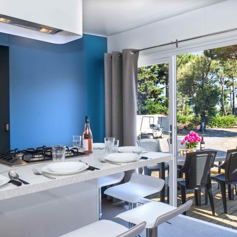 Mobilheim 6 Personen - VIP-COTTAGE 3 ZIMMER