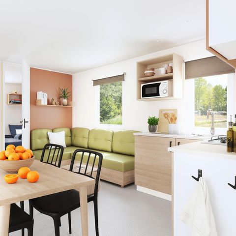 Mobilheim 6 Personen - 4 Zimmer + TV