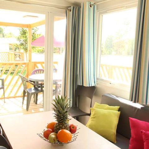 Mobilheim 6 Personen - Mobilheim Komfort 3 Zimmer 6 Personen