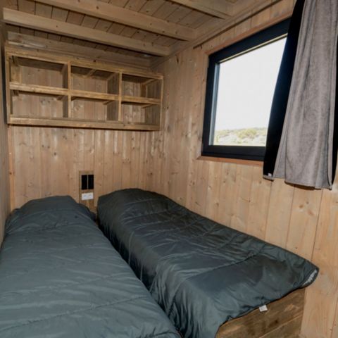 Mobilheim 6 Personen - Cottage Premium 3 Zimmer 6 Pers. Blick auf den Weinberg