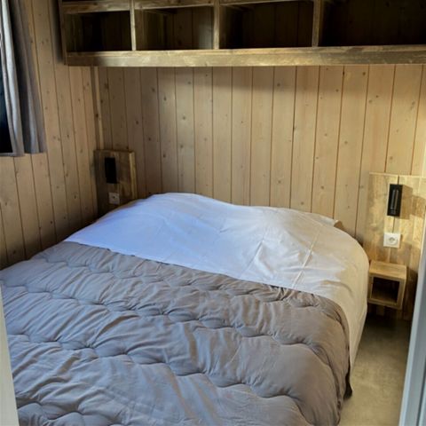 Mobilheim 5 Personen - Cottage Premium 2 Zimmer 4 Pers. Blick auf Weinberge