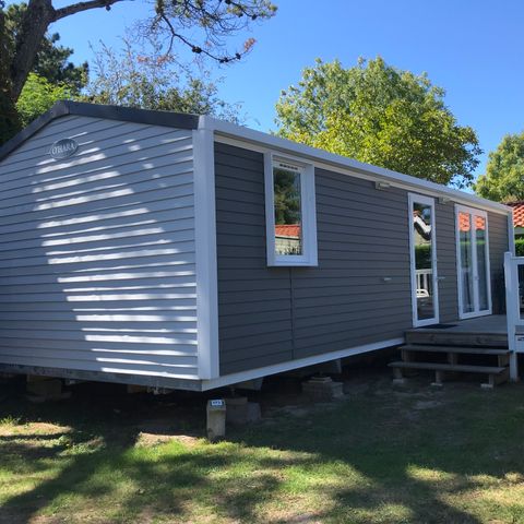 Mobilheim 6 Personen - Cottage Confort 3 Schlafz. 6 Pers. - 35m2 - Terrasse Sonnenschirm - SAM