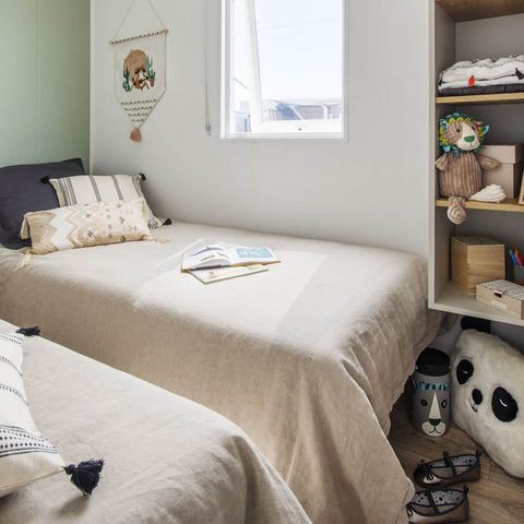 Mobilheim 6 Personen - Loisir confort 3 Schlafz. 6 Pers. - 36m2 - Überdachte Terrasse - SAM