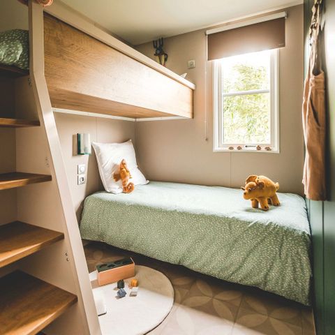 Mobilheim 6 Personen - Sunêlia Prestige 3 Schlafz. 6 Pers. - 36m2 - Überdachte Terrasse - SAM