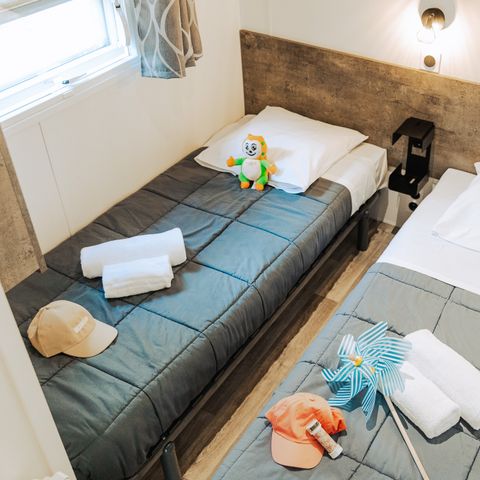 Mobilheim 8 Personen - Sunêlia Prestige 4 Schlafz. 8 Pers. - 40m2 - Überdachte Terrasse - SAM