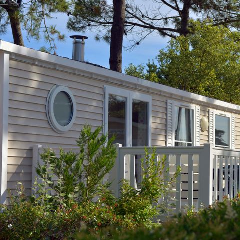 Mobilheim 4 Personen - Cottage Confort 2 Schlafz. 4 pers. -30m2 - Terrasse Sonnenschirm - DIM