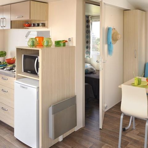 Mobilheim 4 Personen - Loisir Confort 2 Schlafz. 4pers. - 25m2 Terrasse Sonnenschirm - DIM