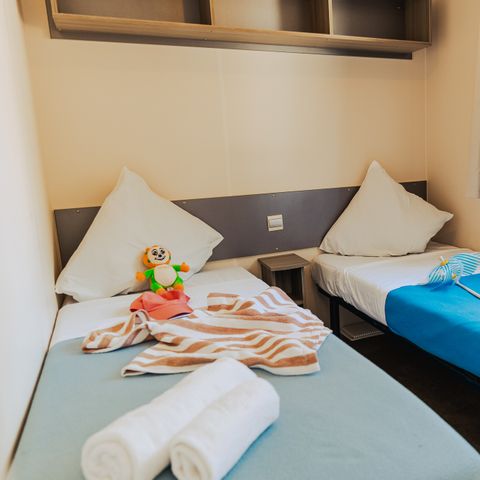 Mobilheim 4 Personen - Loisir Confort 2 Schlafz. 4pers. - 25m2 Terrasse Sonnenschirm - DIM
