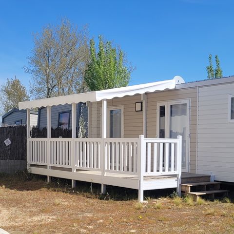 Mobilheim 4 Personen -  COTTAGE CONFORT 2Zi / 4P - 30m² - Überdachte Terrasse - DIM